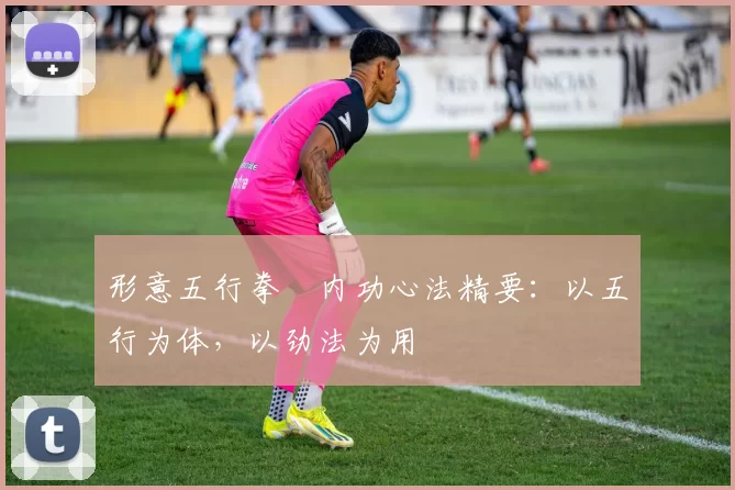 形意五行拳・内功心法精要:以五行为体,以劲法为用