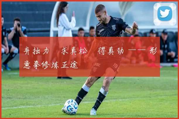 弃拙力・求真松・得真劲 —— 形意拳修炼正途