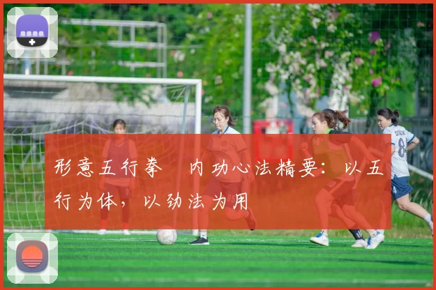 形意五行拳・内功心法精要：以五行为体，以劲法为用