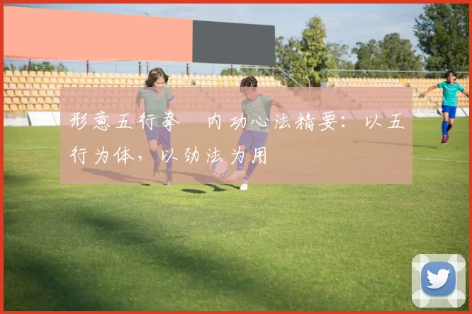 形意五行拳・内功心法精要：以五行为体，以劲法为用