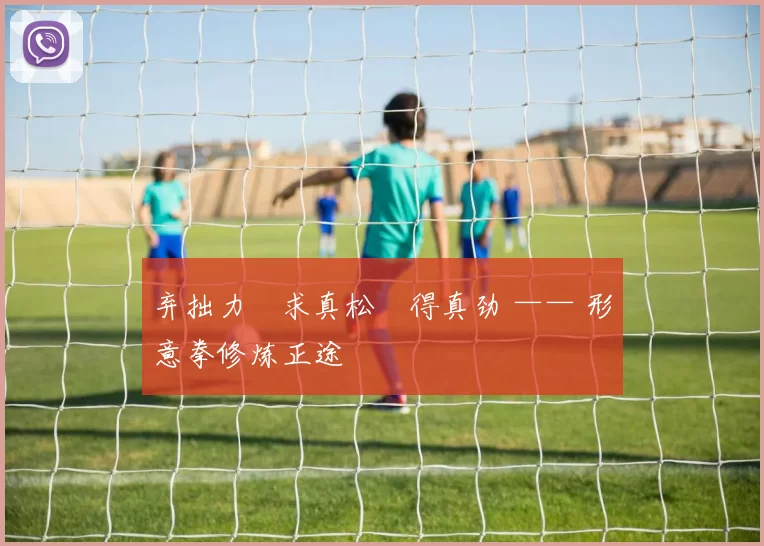 弃拙力・求真松・得真劲 —— 形意拳修炼正途