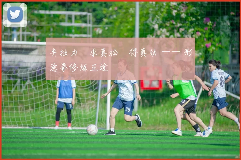 弃拙力・求真松・得真劲 —— 形意拳修炼正途