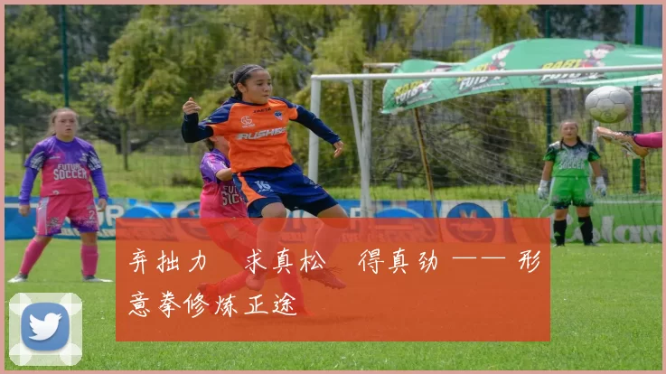 弃拙力・求真松・得真劲 —— 形意拳修炼正途