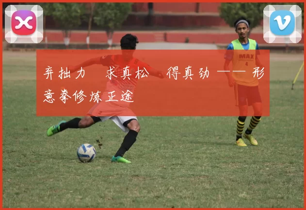 弃拙力・求真松・得真劲 —— 形意拳修炼正途