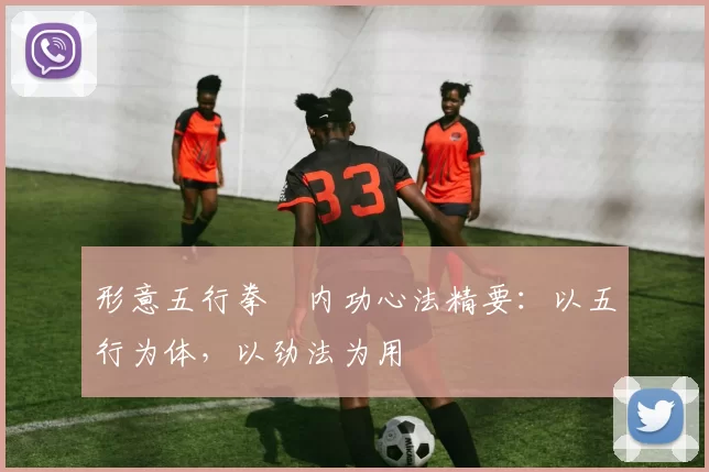 形意五行拳・内功心法精要：以五行为体，以劲法为用