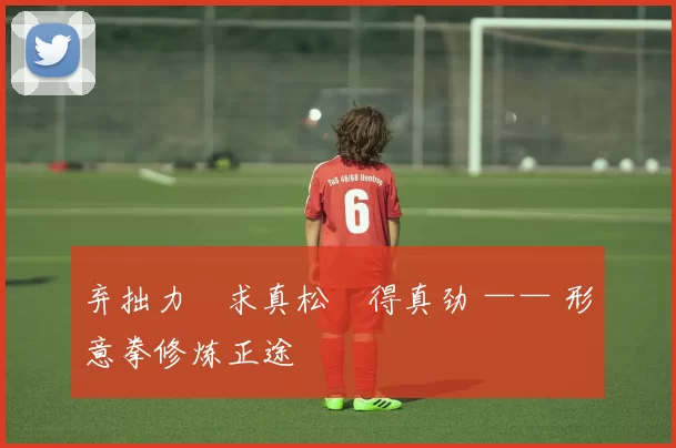 弃拙力・求真松・得真劲 —— 形意拳修炼正途