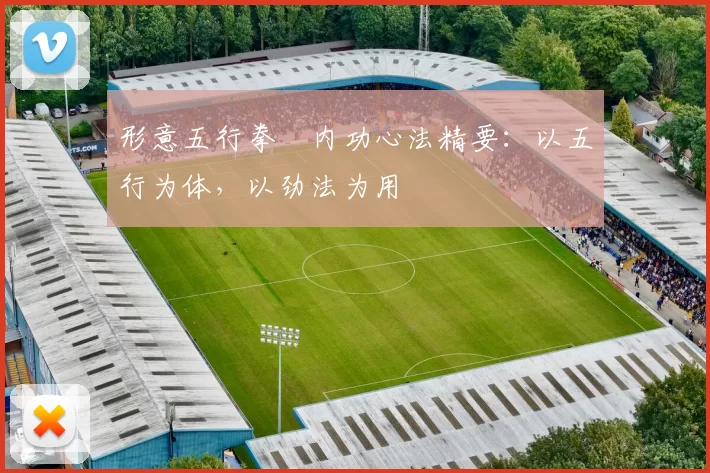 形意五行拳・内功心法精要：以五行为体，以劲法为用