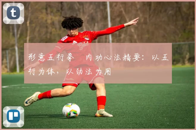 形意五行拳・内功心法精要：以五行为体，以劲法为用