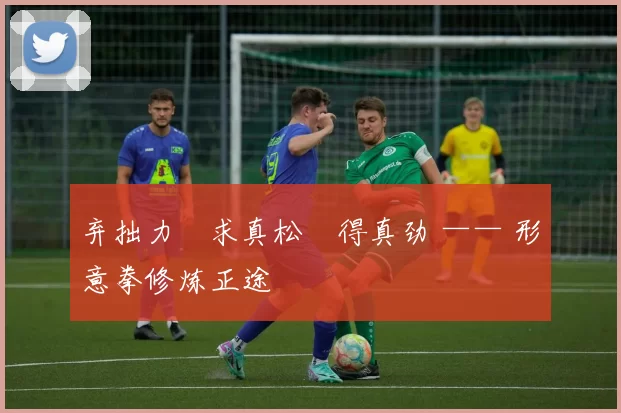 弃拙力・求真松・得真劲 —— 形意拳修炼正途