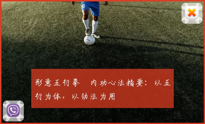 形意五行拳・内功心法精要：以五行为体，以劲法为用