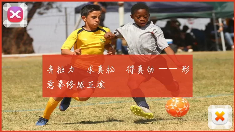弃拙力・求真松・得真劲 —— 形意拳修炼正途