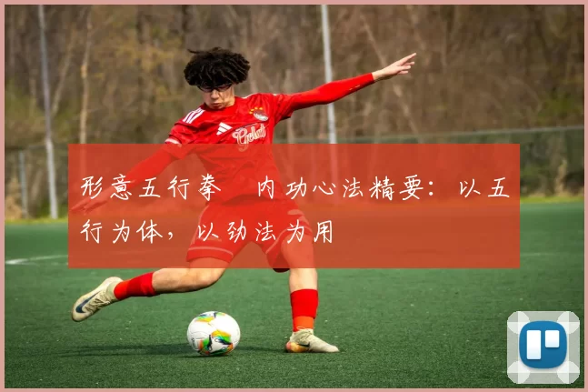 形意五行拳・内功心法精要：以五行为体，以劲法为用