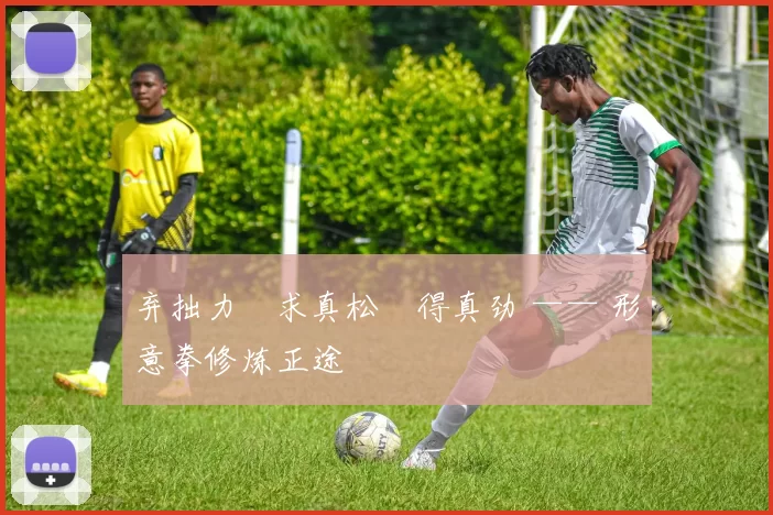 弃拙力・求真松・得真劲 —— 形意拳修炼正途