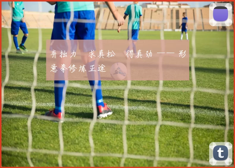 弃拙力・求真松・得真劲 —— 形意拳修炼正途