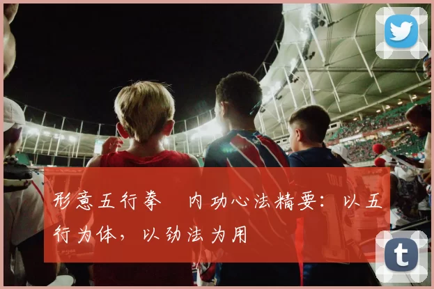 形意五行拳・内功心法精要：以五行为体，以劲法为用