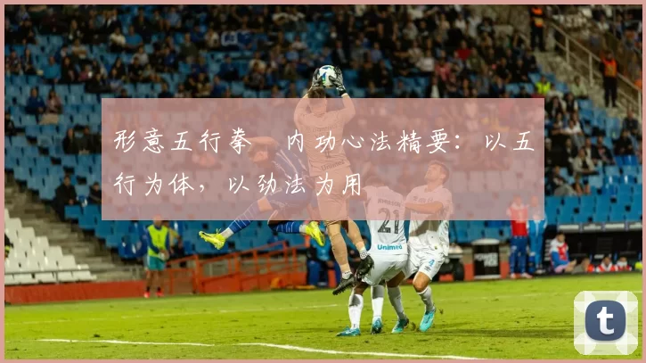 形意五行拳・内功心法精要：以五行为体，以劲法为用