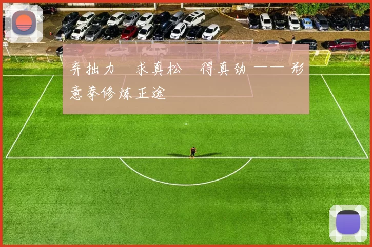 弃拙力・求真松・得真劲 —— 形意拳修炼正途