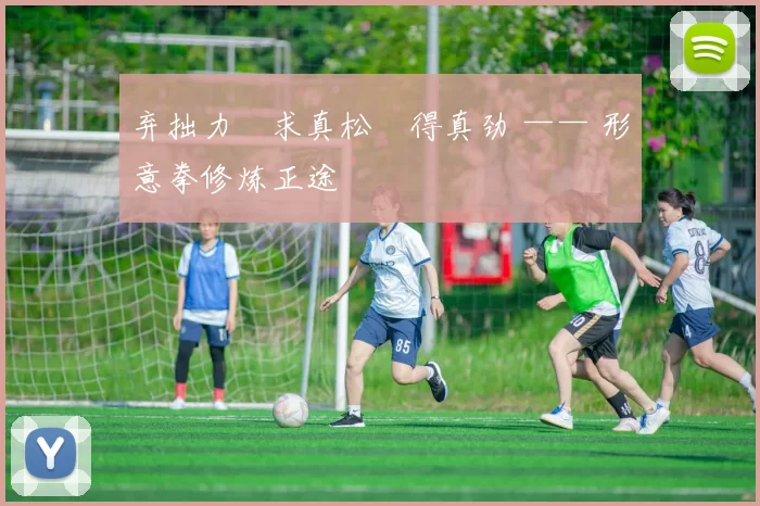 弃拙力・求真松・得真劲 —— 形意拳修炼正途