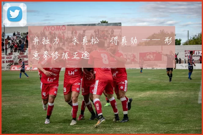 弃拙力・求真松・得真劲 —— 形意拳修炼正途