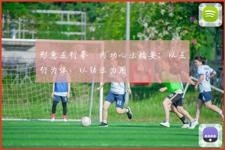 形意五行拳・内功心法精要：以五行为体，以劲法为用