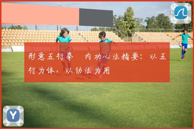 形意五行拳・内功心法精要：以五行为体，以劲法为用