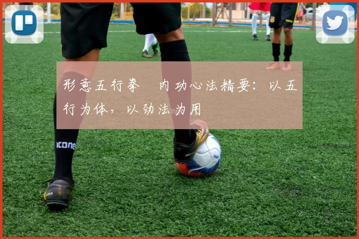 形意五行拳・内功心法精要：以五行为体，以劲法为用