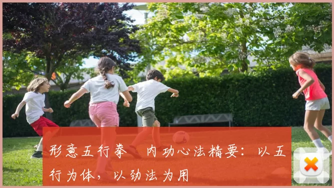 形意五行拳・内功心法精要:以五行为体,以劲法为用