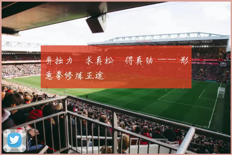 弃拙力・求真松・得真劲 —— 形意拳修炼正途