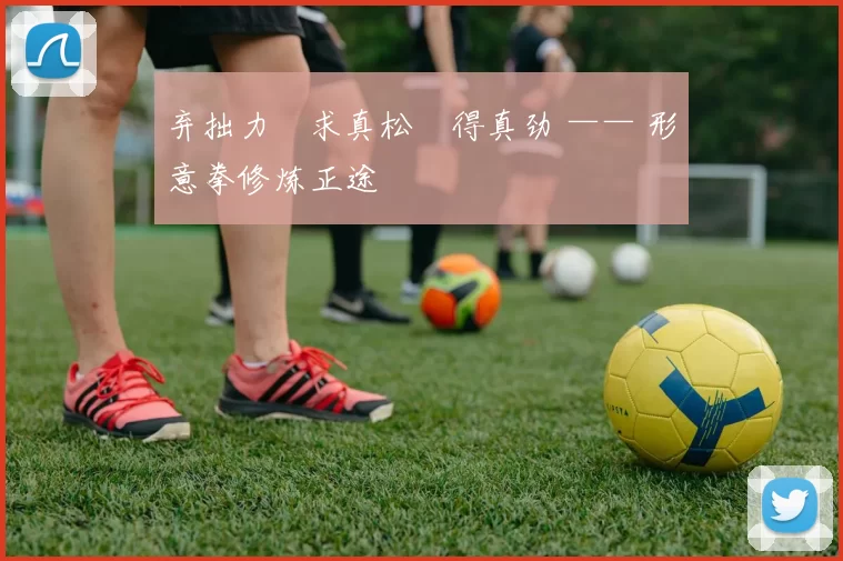 弃拙力・求真松・得真劲 —— 形意拳修炼正途