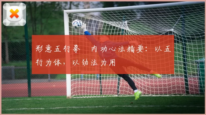 形意五行拳・内功心法精要：以五行为体，以劲法为用