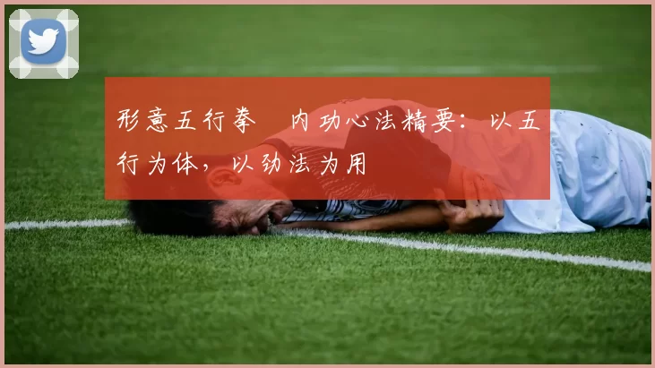 形意五行拳・内功心法精要：以五行为体，以劲法为用