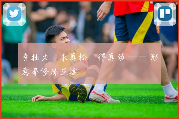 弃拙力・求真松・得真劲 —— 形意拳修炼正途