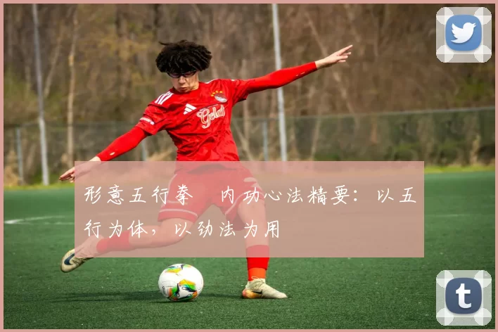 形意五行拳・内功心法精要:以五行为体,以劲法为用