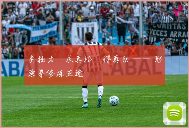 弃拙力・求真松・得真劲 —— 形意拳修炼正途