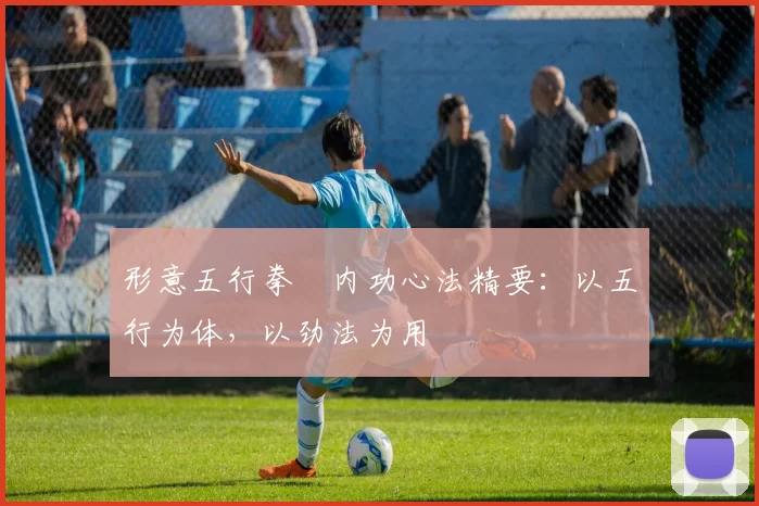 形意五行拳・内功心法精要:以五行为体,以劲法为用