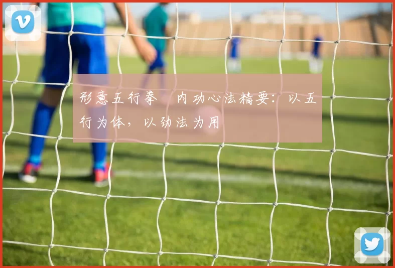 形意五行拳・内功心法精要：以五行为体，以劲法为用