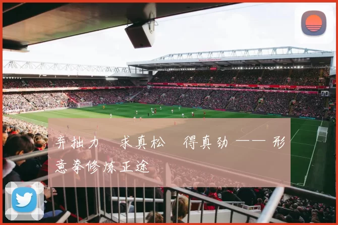 弃拙力・求真松・得真劲 —— 形意拳修炼正途