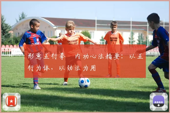 形意五行拳・内功心法精要:以五行为体,以劲法为用