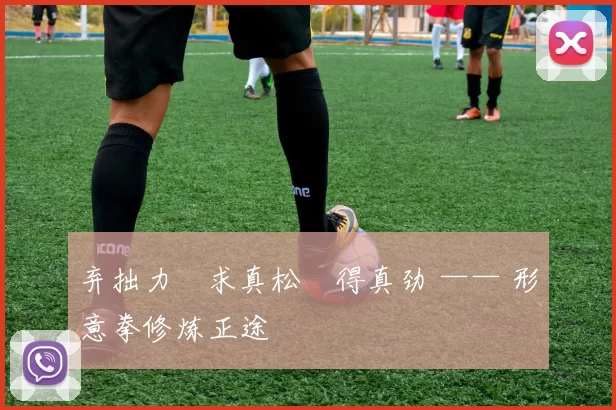 弃拙力・求真松・得真劲 —— 形意拳修炼正途