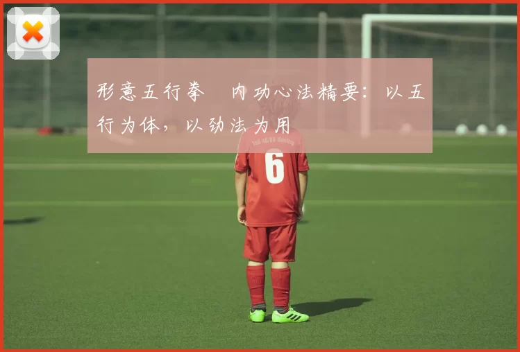 形意五行拳・内功心法精要：以五行为体，以劲法为用