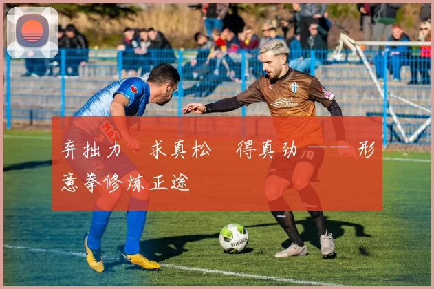 弃拙力・求真松・得真劲 —— 形意拳修炼正途