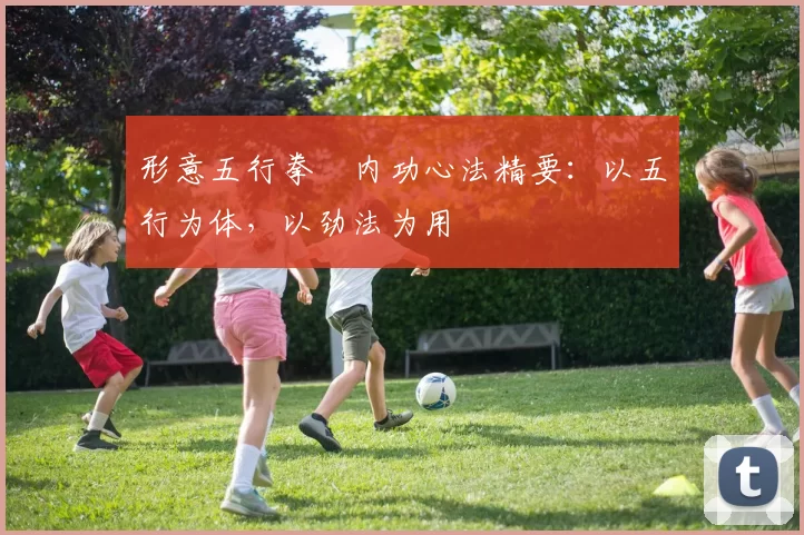 形意五行拳・内功心法精要：以五行为体，以劲法为用