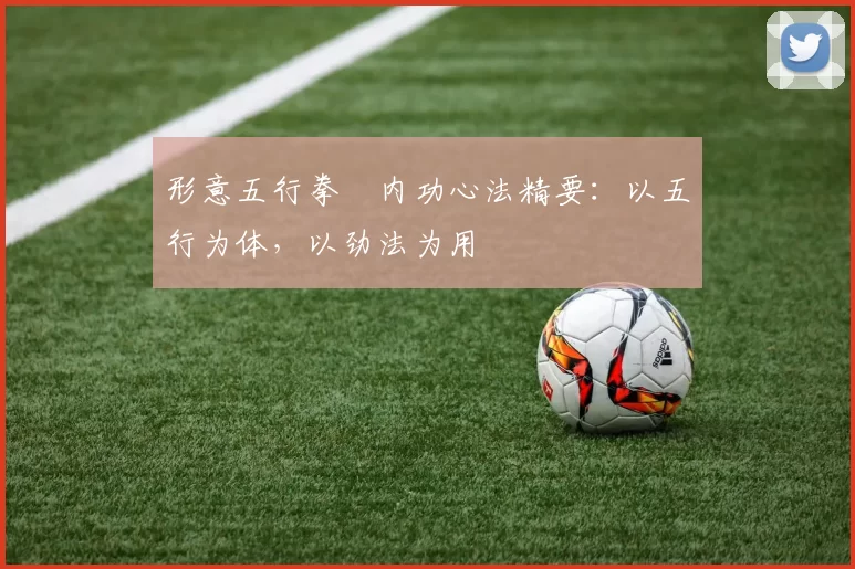 形意五行拳・内功心法精要：以五行为体，以劲法为用