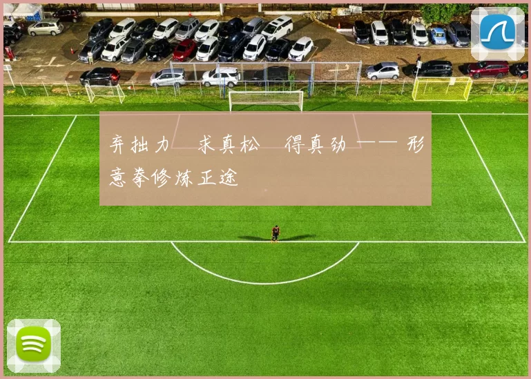 弃拙力・求真松・得真劲 —— 形意拳修炼正途