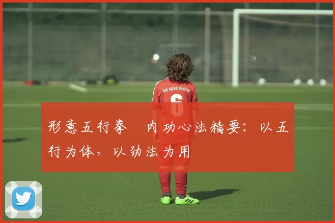 形意五行拳・内功心法精要：以五行为体，以劲法为用