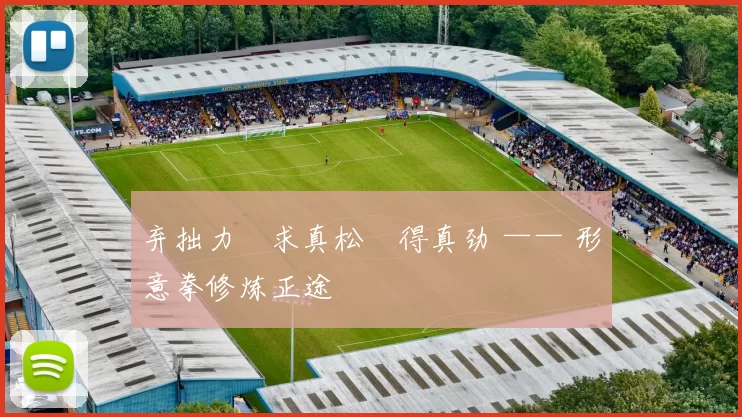 弃拙力・求真松・得真劲 —— 形意拳修炼正途