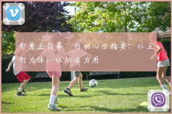 形意五行拳・内功心法精要：以五行为体，以劲法为用