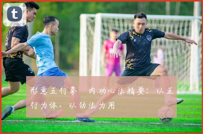 形意五行拳・内功心法精要:以五行为体,以劲法为用