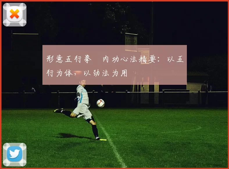 形意五行拳・内功心法精要：以五行为体，以劲法为用