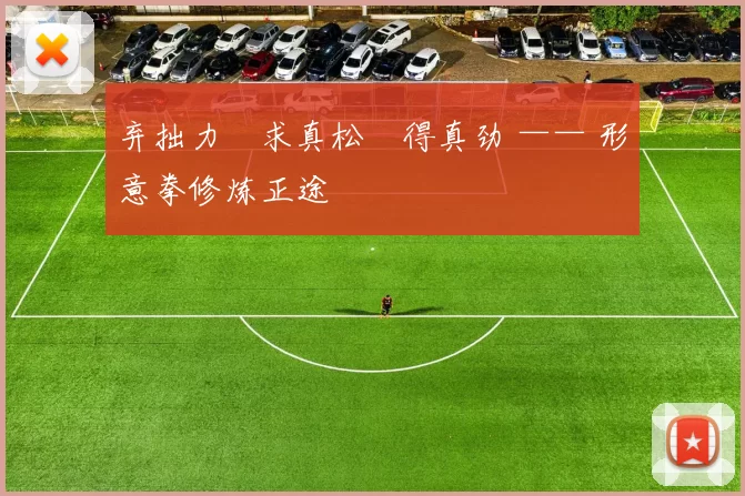 弃拙力・求真松・得真劲 —— 形意拳修炼正途